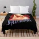 BAD GYAL \t Throw Blanket Sofa Quilt Decorative Sofas Bed Blankets