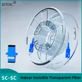 HTOC Gigabit Indoor Invisible Transparent Optical Fiber Hidden Indoor Single-core Optical Cat