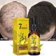 7 Days Ginger Hair Growth Serum Anti Hair loss Alopecia Fast Regrowth Hair Care Oil Repair Damaged