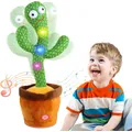 Kids Dancing Talking Cactus Toys Interactive Talking Sunny Cactus Electronic Plush Toy Home