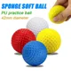 High quality 1PC 42Mm Mixed Color Pu Foam Solid Sponge Soft Ball Indoor Golf Practice Ball Toy Ball