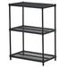 Rebrilliant Design Ideas MeshWorks Shelving Unit Wire/Metal/Steel in Black | 31.5" H x 23.6" W x 13.8" D | Wayfair F094061571B74C478F3FBD1D0E279580