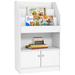 Isabelle & Max™ Qaba Toy Storage Cabinet & Bookcase: Versatile Children's Bookshelf For Bedroom, Playroom, Nursery in White | Wayfair