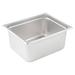 Winco Rectangle Stainless Steel Food Storage Container Stainless Steel in Gray | 10.38 W in | Wayfair SPJM-206