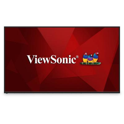 ViewSonic CDE6512-R 64.5" 4K Wireless Presentation Display - Certified Refurbished - Black