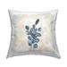 Stupell Blue Boho Botanicals Printed Outdoor Throw Pillow Design by Lucille Price