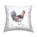 Stupell Rural Farm Rooster Printed Outdoor Throw Pillow Design by Claudia Bianchi