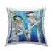 Stupell Two Birds Birch Trees Printed Outdoor Throw Pillow Design by Lisa Morales