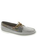 Sperry Top-Sider A/O 2-Eye Leather - Womens 7.5 Grey Slip On Medium