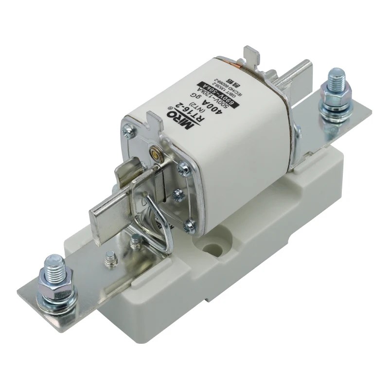 400A 350A 315A 300A Sicherung Basis Sicherungen Halter RT16-2 NT2 Schnell Flink Keramik Sicherungen Image