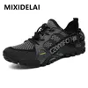 Herren Freizeitschuhe Sommer Atmungsaktive Mesh Sneakers Gummisohle Rutschfeste Herren Wanderschuhe Outdoor Mode Herren Schuhe Größe 36-47