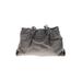 Coach Factory Leather Tote Bag: Gray Solid Bags