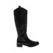 Louise Et Cie Boots: Black Solid Shoes - Women's Size 7 1/2 - Round Toe