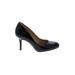 Gianni Bini Heels: Pumps Stiletto Minimalist Black Print Shoes - Women's Size 7 - Round Toe
