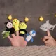 Kawaii Tier Finger Puppen Schildkröte Küken Shart Bee Bug finger marionette 4 "Baby Puppe