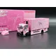 Auf Lager mt 1:64 hoonipigasus 300 Serie benutzer definierte rosa LKW Auto Modell Spielzeug Mikro