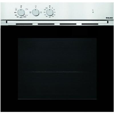 Glemgas - Einbaubackofen 62l 60cm mit edelstahl emaille - Glem - gfmg51ix