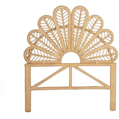 Kopfteil aus Rattan, naturfarben - 90 cm - Sweeek