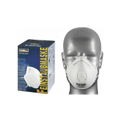 12 x Feinstaubmaske P2 mit Ventil, Staubmaske ffp 2 - Tector Image