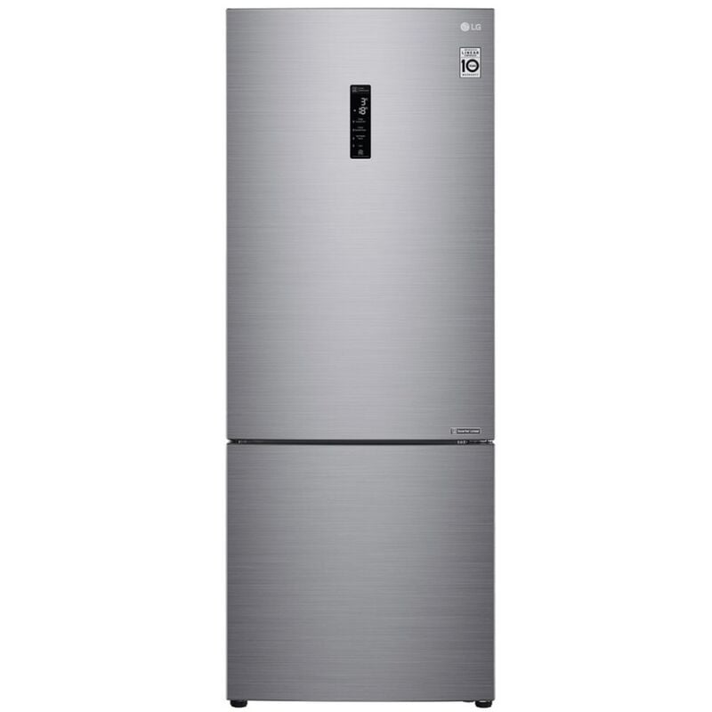 LG - Kombikühlschrank 70,5cm 451l nofrost platin gbb566pzhzn