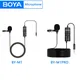 BOYA BY-M1/M1 PRO 3 5mm TRRS Lavalier Wired Mikrofon für iphone Smartphones Canon Nikon DSLR Kameras