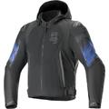 Alpinestars Zaca Air Venom impermeabile Moto Tessile Giacca, nero-blu, dimensione 2XL