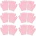 6 Pairs Gel Moisturizing Gloves Hand Moisturizer Gloves Skin Care Gel Gloves Cracked Hands Moisturizing Gloves Night Relief Essential Oil Pink Moisturizing Lotion Women s Knitting