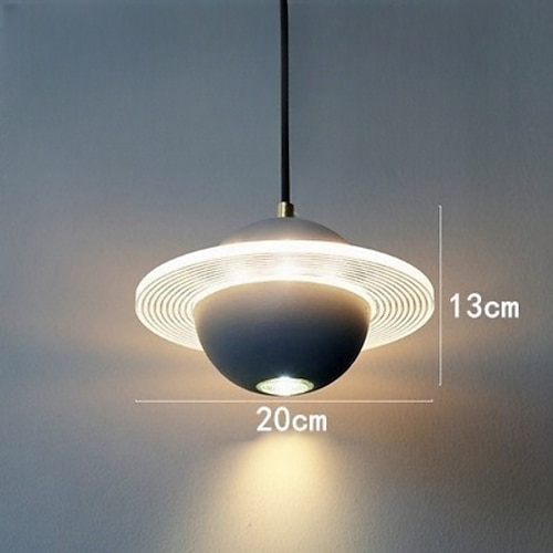 LED-Kronleuchter, Deckenleuchte, nordischer Retro-Acryl-Zement-Stern, Wohnzimmer, Esszimmer, Bar, Treppe, warmes Licht, 2 Lichter, 20 cm, 110–120 V, 220–240 V Image