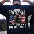 Graphic Amerikanische US-Flagge Slogan Amerikanische Flagge Veteranen Retro Vintage Brautkleider schlicht Streetstyle Herren 3D-Druck T Shirt Sports Outdoor Festtage Ausgehen T-Shirt Schwarz Weiß Blau