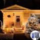Outdoor Fairy String Lights Solar 30m-300LEDs 50m-500LEDs Waterproof Remote Control Tree Lights Christmas Wedding Party Holiday Garden Street Tree House Decoration