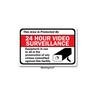 1pc Warning Metal Tin Sign No Trespassing Signs Private Property, Metal 24 Hour Video Surveillance Signs Security Camera Sign For Home Outdoor Property Yard Business Driveway Alert 20x30cm/8''x12''