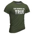 The Rumors Are True Designer Retro Vintage Men's 3D Print T shirt Tee Tee Top Sports Outdoor Holiday Going out T shirt Black Navy Blue Purple Short Sleeve Crew Neck Shirt Spring Summer Clothing