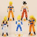 5Pcs Fighting Anime Action Figures Set - Saiyan Model Toys Figures Movie Version Manga Action Figures Dolls Collectible 6.7 inch