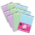 Roaring Spring Paper Products Enviroshades Legal Pad Standard Assorted Colors 3 Per Pack 3 Packs