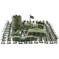 Mini Soldier Toys Set for Children Soldier Playset with Accessories Mini Soldier Model Toys Action Figures for Kids