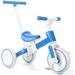 Tricycles for 1-3 Year Olds 5 in 1 Toddler Balance Bike with Removable Pedal Push Trike Toys with Adjustable Pushrod for 2 3 4 5 Year Old Boys & Girls