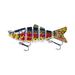 Fishing Lures for Freshwater and Saltwater Lifelike Swimbait for Bass Trout Crappie Walleye Slow Sinking Bass Fishing Lure Amazing Fishing Gifts for Men Must-Have Family Fishing Gear