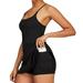 Women s Tennis Dress Shorts with Pockets Sexy Lace Up Backless Golf Athletic Sports Dresses Pink Women s Sexy Tennis Dress Workout Golf Dress Built-in Shorts Pocket Sleeveless Athletic Dresses