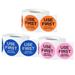 3 Rolls Labels Use First Label Label for Shop Inventory Control Stickers Restaurant Stickers