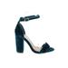 Shoedazzle Heels: Teal Shoes - Women's Size 6