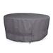 Covermates Round Accent Table Cover - Water-Resistant Polyester Mesh Ventilation Patio Table Covers-Charcoal