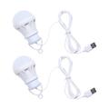 Camping Energy Saving Lamp Garden Hanging Bulbs Light Lantern USB Lamps Flashlight White Child