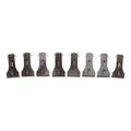 8Pcs Brick Hook Clips Steel Brick Hanger Fits Standard Size Bricks 2 1/4 Inch to 2 3/8 Inch in Height