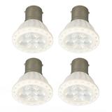 2PCS Small Corn Lamp Bulb Dimmable BA15D LED Light Bulb for Sewing Machine Refrigerator Appliance Lamps White Light