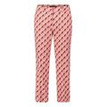 Betty Barclay Businesshose Damen red/beige, Gr. 42, Weiblich Hosen