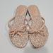 Kate Spade Shoes | Nwot Kate Spade Mystic Bow Sandals | Color: Gold/Pink | Size: 7