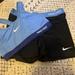 Nike Intimates & Sleepwear | Nike Pro Spandex & Sports Bra - Size Medium | Color: Black/Blue | Size: M