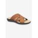 Extra Wide Width Women's Coho Sandal by Franco Sarto in Tan (Size 10 WW)