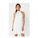 Nine West Dresses | Nine West White Halter Dress, Size L | Color: White | Size: L