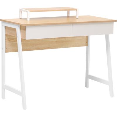 Schreibtisch HOME AFFAIRE "COWELL", braun (eichefarben, eichefarben), B:100cm H:76cm T:48cm, Tische Image